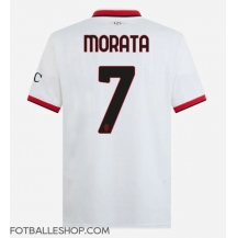 AC Milan Alvaro Morata #7 Replika Bortedrakt 2024-25 Kortermet