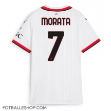 AC Milan Alvaro Morata #7 Replika Bortedrakt Dame 2024-25 Kortermet