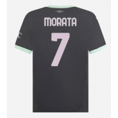 AC Milan Alvaro Morata #7 Replika Tredjedrakt 2024-25 Kortermet