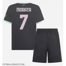 AC Milan Alvaro Morata #7 Replika Tredjedrakt Barn 2024-25 Kortermet (+ bukser)