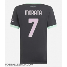 AC Milan Alvaro Morata #7 Replika Tredjedrakt Dame 2024-25 Kortermet