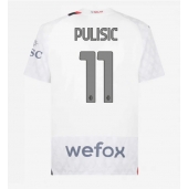 AC Milan Christian Pulisic #11 Replika Bortedrakt 2023-24 Kortermet