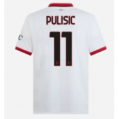 AC Milan Christian Pulisic #11 Replika Bortedrakt 2024-25 Kortermet