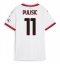 AC Milan Christian Pulisic #11 Replika Bortedrakt Dame 2024-25 Kortermet