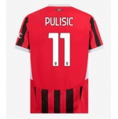 AC Milan Christian Pulisic #11 Replika Hjemmedrakt 2024-25 Kortermet