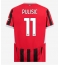 AC Milan Christian Pulisic #11 Replika Hjemmedrakt 2024-25 Kortermet