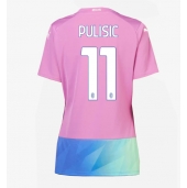 AC Milan Christian Pulisic #11 Replika Tredjedrakt Dame 2023-24 Kortermet