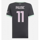 AC Milan Christian Pulisic #11 Replika Tredjedrakt Dame 2024-25 Kortermet