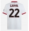 AC Milan Emerson Royal #22 Replika Bortedrakt 2024-25 Kortermet