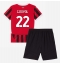 AC Milan Emerson Royal #22 Replika Hjemmedrakt Barn 2024-25 Kortermet (+ bukser)