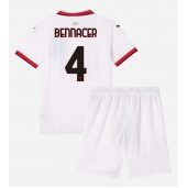 AC Milan Ismael Bennacer #4 Replika Bortedrakt Barn 2024-25 Kortermet (+ bukser)