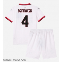 AC Milan Ismael Bennacer #4 Replika Bortedrakt Barn 2024-25 Kortermet (+ bukser)