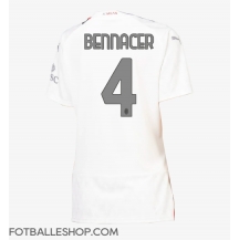 AC Milan Ismael Bennacer #4 Replika Bortedrakt Dame 2023-24 Kortermet