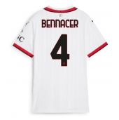 AC Milan Ismael Bennacer #4 Replika Bortedrakt Dame 2024-25 Kortermet