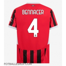 AC Milan Ismael Bennacer #4 Replika Hjemmedrakt 2024-25 Kortermet