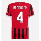 AC Milan Ismael Bennacer #4 Replika Hjemmedrakt Dame 2024-25 Kortermet