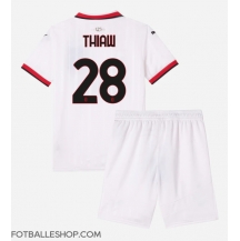 AC Milan Malick Thiaw #28 Replika Bortedrakt Barn 2024-25 Kortermet (+ bukser)