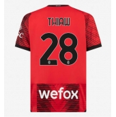 AC Milan Malick Thiaw #28 Replika Hjemmedrakt 2023-24 Kortermet