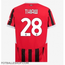 AC Milan Malick Thiaw #28 Replika Hjemmedrakt 2024-25 Kortermet