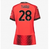 AC Milan Malick Thiaw #28 Replika Hjemmedrakt Dame 2023-24 Kortermet