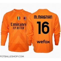 AC Milan Mike Maignan #16 Keeper Replika Bortedrakt 2024-25 Langermet