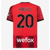 AC Milan Pierre Kalulu #20 Replika Hjemmedrakt 2023-24 Kortermet