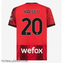 AC Milan Pierre Kalulu #20 Replika Hjemmedrakt 2023-24 Kortermet