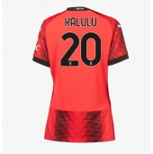 AC Milan Pierre Kalulu #20 Replika Hjemmedrakt Dame 2023-24 Kortermet