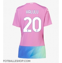 AC Milan Pierre Kalulu #20 Replika Tredjedrakt Dame 2023-24 Kortermet