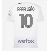 AC Milan Rafael Leao #10 Replika Bortedrakt 2023-24 Kortermet