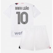 AC Milan Rafael Leao #10 Replika Bortedrakt Barn 2023-24 Kortermet (+ bukser)