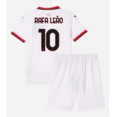 AC Milan Rafael Leao #10 Replika Bortedrakt Barn 2024-25 Kortermet (+ bukser)