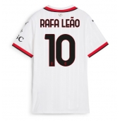 AC Milan Rafael Leao #10 Replika Bortedrakt Dame 2024-25 Kortermet