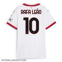 AC Milan Rafael Leao #10 Replika Bortedrakt Dame 2024-25 Kortermet