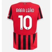 AC Milan Rafael Leao #10 Replika Hjemmedrakt 2024-25 Kortermet