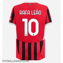 AC Milan Rafael Leao #10 Replika Hjemmedrakt 2024-25 Kortermet