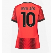 AC Milan Rafael Leao #10 Replika Hjemmedrakt Dame 2023-24 Kortermet