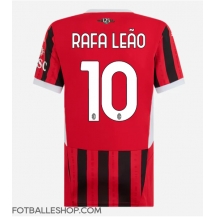 AC Milan Rafael Leao #10 Replika Hjemmedrakt Dame 2024-25 Kortermet