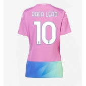 AC Milan Rafael Leao #10 Replika Tredjedrakt Dame 2023-24 Kortermet