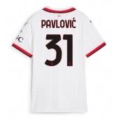 AC Milan Strahinja Pavlovic #31 Replika Bortedrakt Dame 2024-25 Kortermet