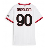 AC Milan Tammy Abraham #90 Replika Bortedrakt Dame 2024-25 Kortermet