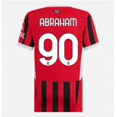 AC Milan Tammy Abraham #90 Replika Hjemmedrakt Dame 2024-25 Kortermet