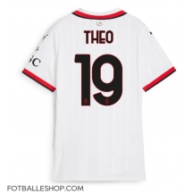 AC Milan Theo Hernandez #19 Replika Bortedrakt Dame 2024-25 Kortermet