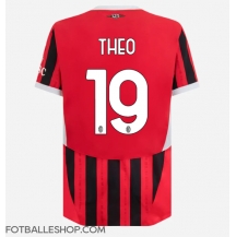 AC Milan Theo Hernandez #19 Replika Hjemmedrakt 2024-25 Kortermet