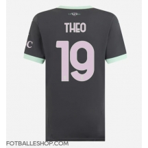 AC Milan Theo Hernandez #19 Replika Tredjedrakt Dame 2024-25 Kortermet