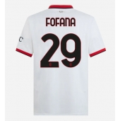 AC Milan Youssouf Fofana #29 Replika Bortedrakt 2024-25 Kortermet