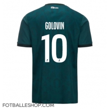 AS Monaco Aleksandr Golovin #10 Replika Bortedrakt 2024-25 Kortermet