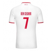 AS Monaco Eliesse Ben Seghir #7 Replika Hjemmedrakt 2024-25 Kortermet