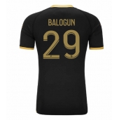 AS Monaco Folarin Balogun #29 Replika Bortedrakt 2023-24 Kortermet