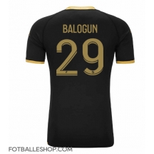 AS Monaco Folarin Balogun #29 Replika Bortedrakt 2023-24 Kortermet